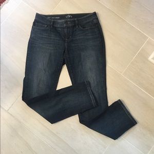Loft Curvy\Straight jeans
